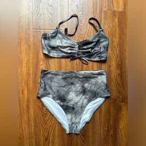 old navy grey bikini - LG